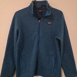 Patagonia Teal Zip-Up Fleece Jacket